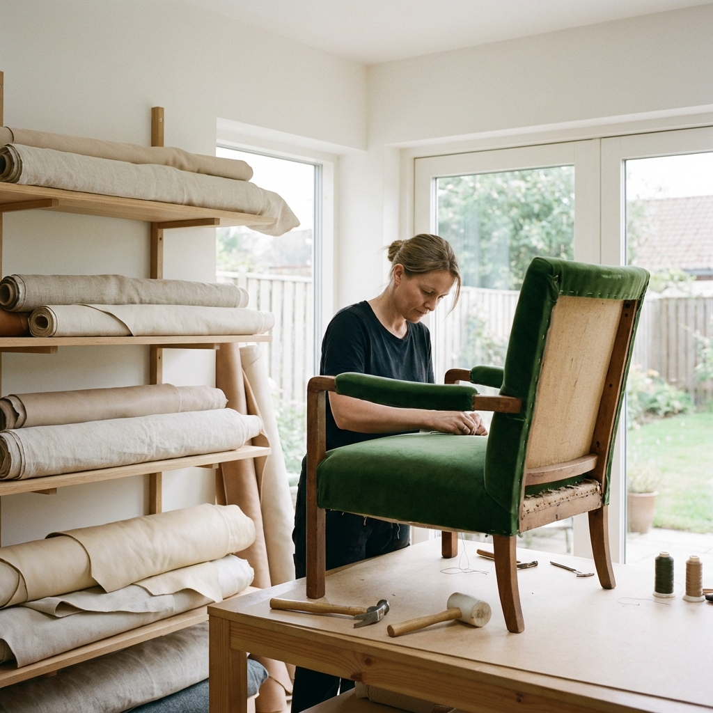 Elegant upholstered furniture